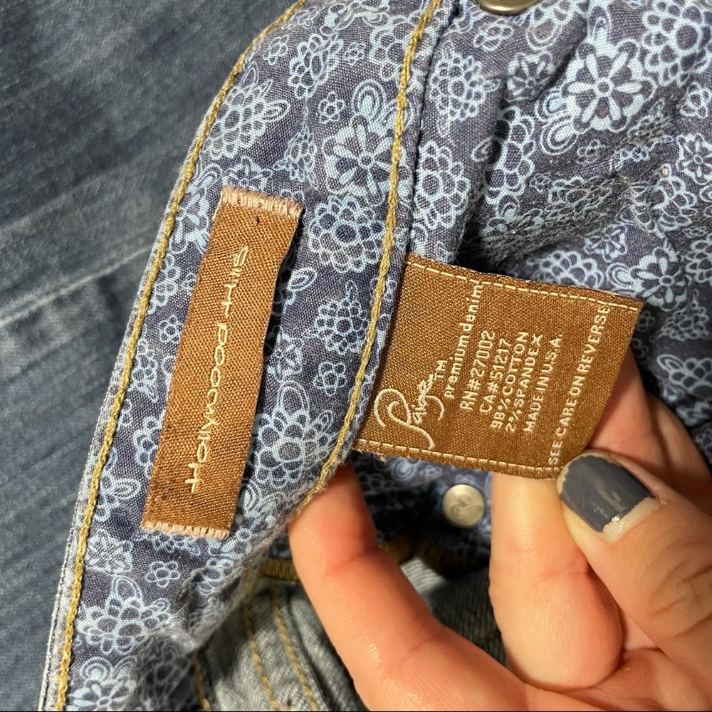 Paige Hollywood Hills Staight Leg Jeans 33 16 - Picture 7 of 7